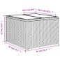 vidaXL 10-tlg. Garten-Sofagarnitur mit Kissen Braun Poly Rattan vidaXL 10-tlg. Garten-Sofagarnitur mit Kissen Braun Poly Rattan