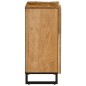 vidaXL Sideboard 90x34x75 cm Raues Massivholz Mango vidaXL Sideboard 90x34x75 cm Raues Massivholz Mango