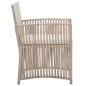 vidaXL Gartensessel mit Sitzkissen 2 Stk. Beige Poly Rattan vidaXL Gartensessel mit Sitzkissen 2 Stk. Beige Poly Rattan
