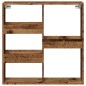 vidaXL Wandschrank Altholz-Optik 80x15x80 cm Holzwerkstoff vidaXL Wandschrank Altholz-Optik 80x15x80 cm Holzwerkstoff