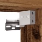 vidaXL Wandschrank Altholz-Optik 80x15x80 cm Holzwerkstoff vidaXL Wandschrank Altholz-Optik 80x15x80 cm Holzwerkstoff