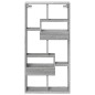 vidaXL Wandschrank Grau Sonoma 50x15x100 cm Holzwerkstoff vidaXL Wandschrank Grau Sonoma 50x15x100 cm Holzwerkstoff