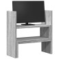 vidaXL Schreibtisch-Organizer Verstellbar Grau Sonoma 40x17x41 cm vidaXL Schreibtisch-Organizer Verstellbar Grau Sonoma 40x17x41 cm
