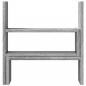 vidaXL Schreibtisch-Organizer Verstellbar Grau Sonoma 40x17x41 cm vidaXL Schreibtisch-Organizer Verstellbar Grau Sonoma 40x17x41 cm