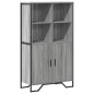 vidaXL Highboard Grau Sonoma 79,5x35,5x137,5 cm Holzwerkstoff vidaXL Highboard Grau Sonoma 79,5x35,5x137,5 cm Holzwerkstoff