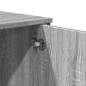 vidaXL Highboard Grau Sonoma 79,5x35,5x137,5 cm Holzwerkstoff vidaXL Highboard Grau Sonoma 79,5x35,5x137,5 cm Holzwerkstoff