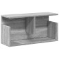 vidaXL Wandschrank 60x20x30 cm Grau Sonoma Holzwerkstoff vidaXL Wandschrank 60x20x30 cm Grau Sonoma Holzwerkstoff