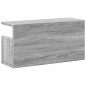 vidaXL Wandschrank 60x20x30 cm Grau Sonoma Holzwerkstoff vidaXL Wandschrank 60x20x30 cm Grau Sonoma Holzwerkstoff