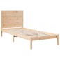 vidaXL Massivholzbett Extra Lang ohne Matratze 100x220 cm vidaXL Massivholzbett Extra Lang ohne Matratze 100x220 cm
