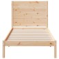 vidaXL Massivholzbett Extra Lang ohne Matratze 100x220 cm vidaXL Massivholzbett Extra Lang ohne Matratze 100x220 cm