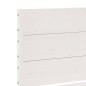 vidaXL Massivholzbett Extra Lang ohne Matratze Weiß 180x210 cm vidaXL Massivholzbett Extra Lang ohne Matratze Weiß 180x210 cm