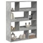 vidaXL Bücherregal Betongrau 100x33x125,5 cm Holzwerkstoff vidaXL Bücherregal Betongrau 100x33x125,5 cm Holzwerkstoff