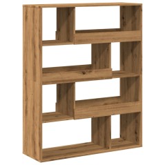 vidaXL Bücherregal Artisan-Eiche 100x33x125,5 cm Holzwerkstoff