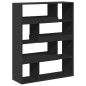 vidaXL Bücherregal Schwarz 100x33x125,5 cm Holzwerkstoff vidaXL Bücherregal Schwarz 100x33x125,5 cm Holzwerkstoff