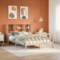 vidaXL Massivholzbett mit Regal ohne Matratze 160x200 cm Kiefernholz vidaXL Massivholzbett mit Regal ohne Matratze 160x200 cm Kiefernholz