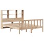 vidaXL Massivholzbett mit Regal ohne Matratze 160x200 cm Kiefernholz vidaXL Massivholzbett mit Regal ohne Matratze 160x200 cm Kiefernholz