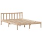 vidaXL Massivholzbett mit Regal ohne Matratze 160x200 cm Kiefernholz vidaXL Massivholzbett mit Regal ohne Matratze 160x200 cm Kiefernholz