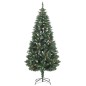 vidaXL Künstlicher Weihnachtsbaum mit Beleuchtung Kugeln Zapfen 180 cm vidaXL Künstlicher Weihnachtsbaum mit Beleuchtung Kugeln Zapfen 180 cm