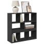 vidaXL Raumteiler Schwarz 100x33x94,5 cm Holzwerkstoff vidaXL Raumteiler Schwarz 100x33x94,5 cm Holzwerkstoff