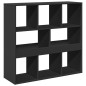 vidaXL Raumteiler Schwarz 100x33x94,5 cm Holzwerkstoff vidaXL Raumteiler Schwarz 100x33x94,5 cm Holzwerkstoff