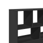 vidaXL Raumteiler Schwarz 100x33x94,5 cm Holzwerkstoff vidaXL Raumteiler Schwarz 100x33x94,5 cm Holzwerkstoff