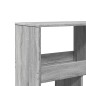 vidaXL Raumteiler Grau Sonoma 100x33x125,5 cm Holzwerkstoff vidaXL Raumteiler Grau Sonoma 100x33x125,5 cm Holzwerkstoff