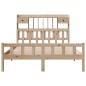 vidaXL Massivholzbett mit Regal ohne Matratze 160x200 cm Kiefernholz vidaXL Massivholzbett mit Regal ohne Matratze 160x200 cm Kiefernholz