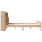 vidaXL Massivholzbett mit Regal ohne Matratze 160x200 cm Kiefernholz vidaXL Massivholzbett mit Regal ohne Matratze 160x200 cm Kiefernholz