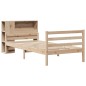 vidaXL Bücherregalbett ohne Matratze 75x190 cm Massivholz Kiefer vidaXL Bücherregalbett ohne Matratze 75x190 cm Massivholz Kiefer