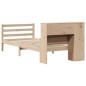 vidaXL Bücherregalbett ohne Matratze 75x190 cm Massivholz Kiefer vidaXL Bücherregalbett ohne Matratze 75x190 cm Massivholz Kiefer