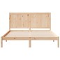 vidaXL Massivholzbett Extra Lang ohne Matratze 140x220 cm vidaXL Massivholzbett Extra Lang ohne Matratze 140x220 cm