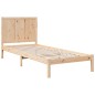 vidaXL Massivholzbett Extra Lang ohne Matratze 100x220 cm vidaXL Massivholzbett Extra Lang ohne Matratze 100x220 cm