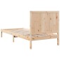vidaXL Massivholzbett Extra Lang ohne Matratze 100x220 cm vidaXL Massivholzbett Extra Lang ohne Matratze 100x220 cm