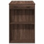 vidaXL Bartisch Braun Eichen-Optik 102x70x103,5 cm Holzwerkstoff vidaXL Bartisch Braun Eichen-Optik 102x70x103,5 cm Holzwerkstoff