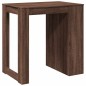 vidaXL Bartisch Braun Eichen-Optik 102x70x103,5 cm Holzwerkstoff vidaXL Bartisch Braun Eichen-Optik 102x70x103,5 cm Holzwerkstoff