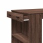 vidaXL Bartisch Braun Eichen-Optik 102x70x103,5 cm Holzwerkstoff vidaXL Bartisch Braun Eichen-Optik 102x70x103,5 cm Holzwerkstoff