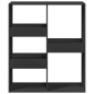 vidaXL Raumteiler Schwarz 100x33x115 cm Holzwerkstoff vidaXL Raumteiler Schwarz 100x33x115 cm Holzwerkstoff