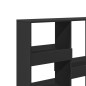 vidaXL Raumteiler Schwarz 100x33x115 cm Holzwerkstoff vidaXL Raumteiler Schwarz 100x33x115 cm Holzwerkstoff