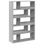 vidaXL Bücherregal Grau Sonoma 100x33x156,5 cm Holzwerkstoff vidaXL Bücherregal Grau Sonoma 100x33x156,5 cm Holzwerkstoff
