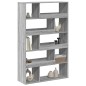 vidaXL Bücherregal Grau Sonoma 100x33x156,5 cm Holzwerkstoff vidaXL Bücherregal Grau Sonoma 100x33x156,5 cm Holzwerkstoff