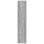 vidaXL Bücherregal Grau Sonoma 100x33x156,5 cm Holzwerkstoff vidaXL Bücherregal Grau Sonoma 100x33x156,5 cm Holzwerkstoff
