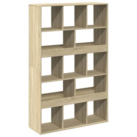 vidaXL Raumteiler Sonoma-Eiche 100x33x156,5 cm Holzwerkstoff