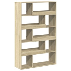 vidaXL Raumteiler Sonoma-Eiche 100x33x156,5 cm Holzwerkstoff