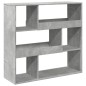 vidaXL Raumteiler Betongrau 100x33x94,5 cm Holzwerkstoff vidaXL Raumteiler Betongrau 100x33x94,5 cm Holzwerkstoff