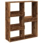 vidaXL Raumteiler Altholz-Optik 100x33x115 cm Holzwerkstoff vidaXL Raumteiler Altholz-Optik 100x33x115 cm Holzwerkstoff