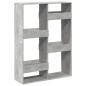 vidaXL Raumteiler Betongrau 100x33x135 cm Holzwerkstoff vidaXL Raumteiler Betongrau 100x33x135 cm Holzwerkstoff