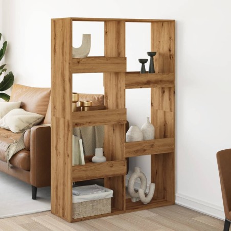 vidaXL Raumteiler Artisan-Eiche 100x33x155,5 cm Holzwerkstoff