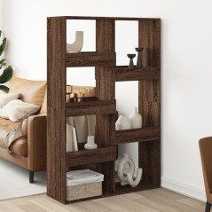 vidaXL Raumteiler Braun Eichen-Optik 100x33x155,5 cm Holzwerkstoff
