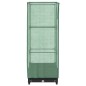 vidaXL Hochbeet mit Gewächshaus-Aufsatz Rattan-Optik 40x40x123 cm vidaXL Hochbeet mit Gewächshaus-Aufsatz Rattan-Optik 40x40x123 cm