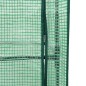 vidaXL Hochbeet mit Gewächshaus-Aufsatz Rattan-Optik 40x40x123 cm vidaXL Hochbeet mit Gewächshaus-Aufsatz Rattan-Optik 40x40x123 cm